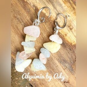 Alquimia Soft Pastel Stone Earrings